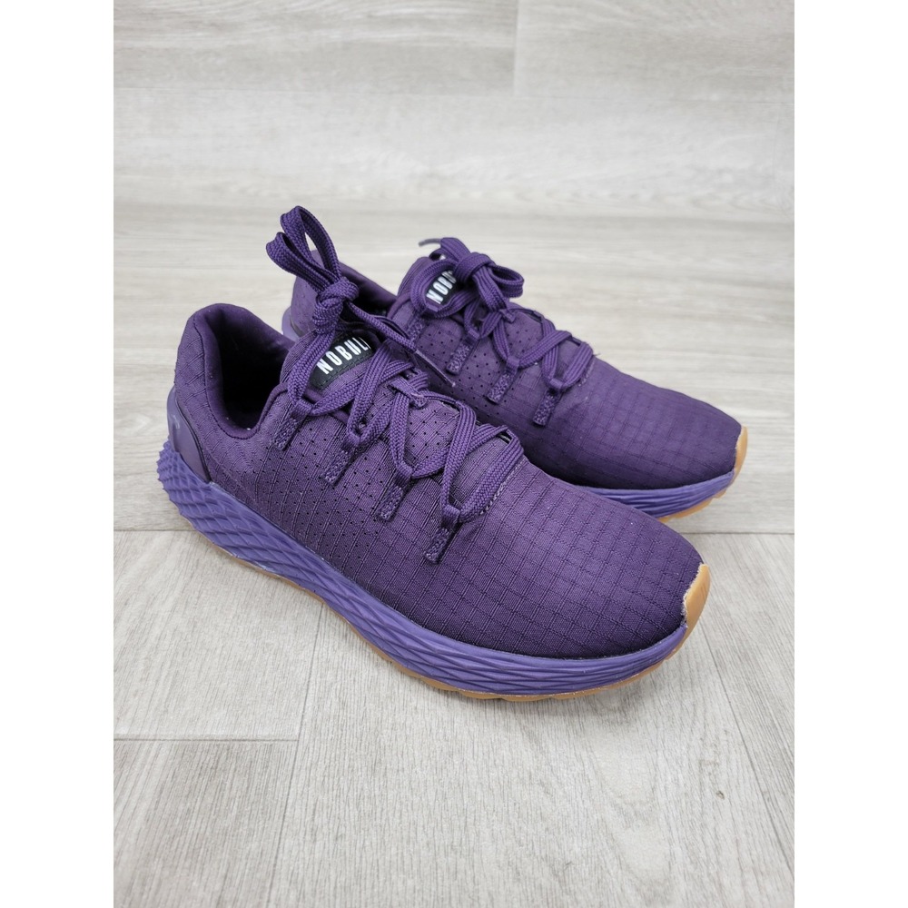 NOBULL Ripstop Runner Running Shoes Sneakers Womens Size 7 Plum Purple Gym